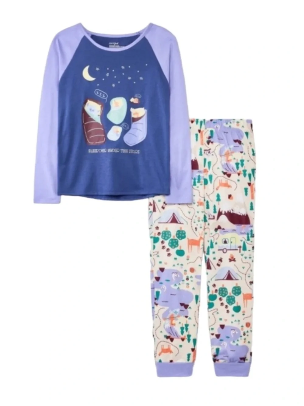Cat & Jack Sleep Over Under The Stars ⭐️ Pajama Set